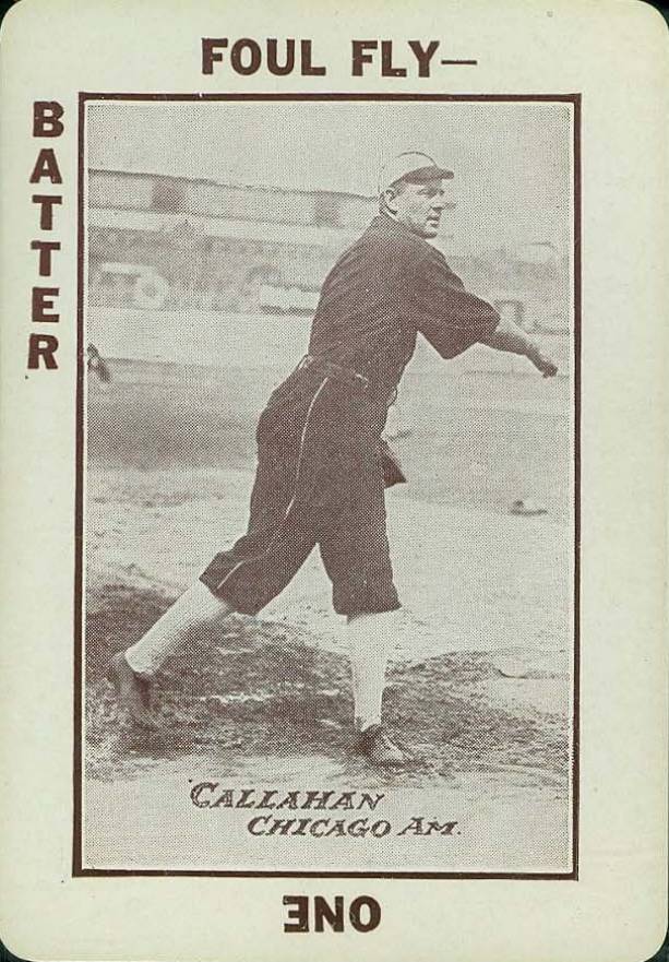1913 National Game Nixey Callahan #7 Baseball Card