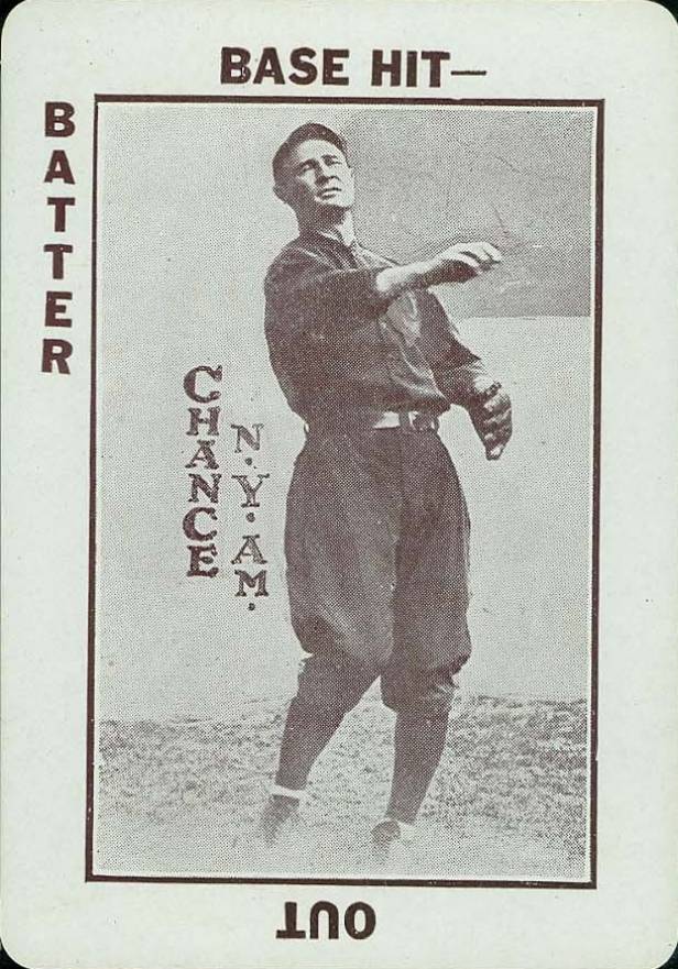 1913 National Game Frank Chance #8 Baseball Card