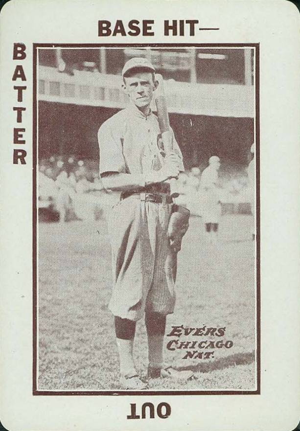 1913 National Game Johnny Evers #16 Baseball Card