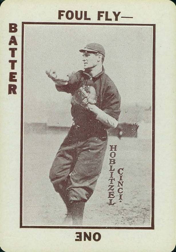 1913 National Game Dick Hoblitzell #19 Baseball Card