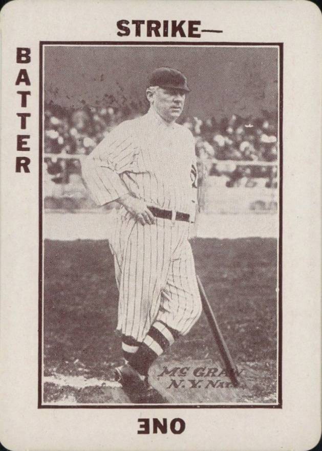 1913 National Game John McGraw #29 Baseball Card