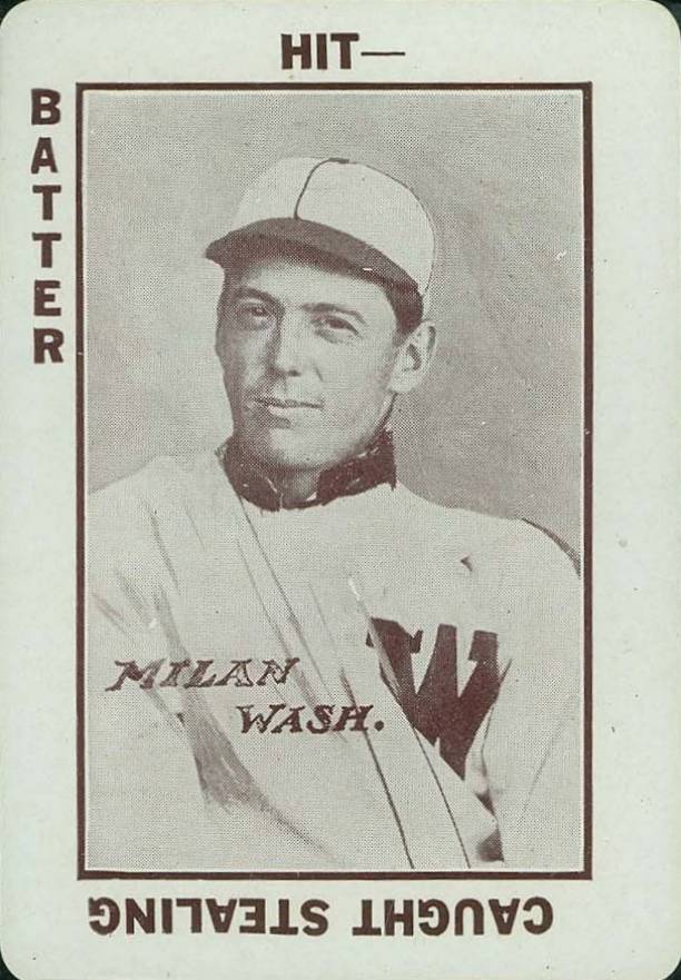 1913 National Game Clyde Milan #31 Baseball Card