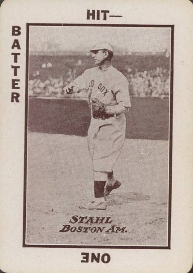 1913 National Game Jake Stahl #35 Baseball Card