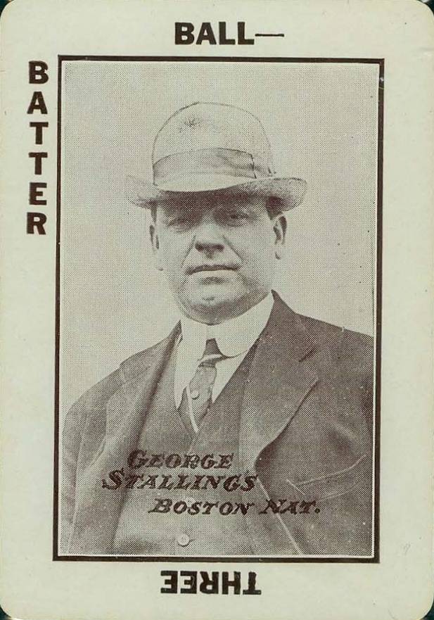 1913 National Game George Stallings #36 Baseball Card