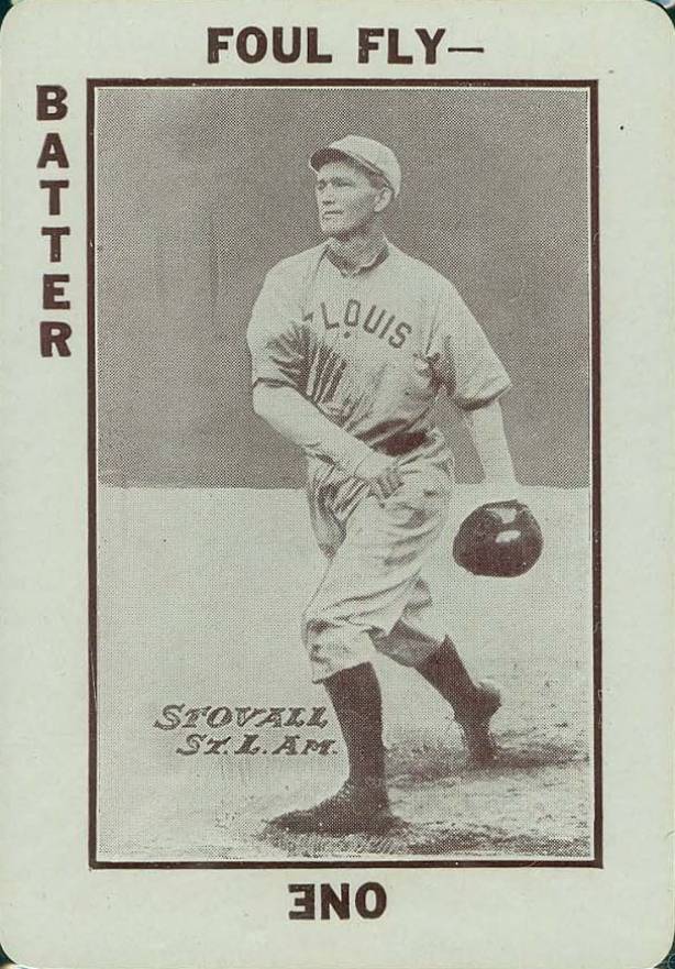 1913 National Game George Stovall #37 Baseball Card
