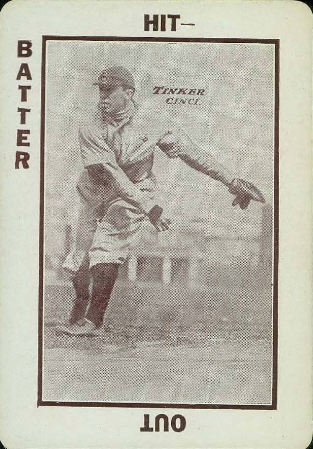1913 National Game Joe Tinker #39 Baseball Card