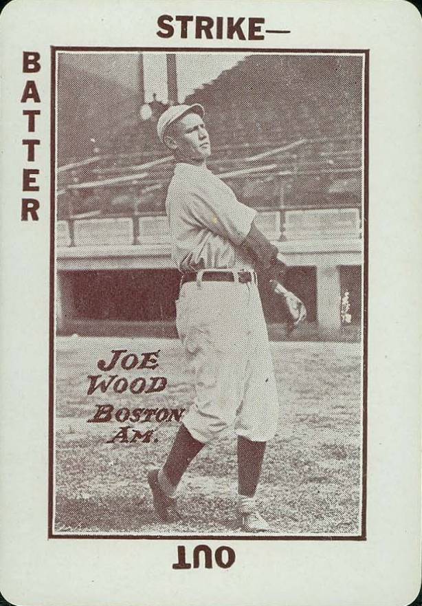 1913 National Game Joe Wood #42 Baseball Card