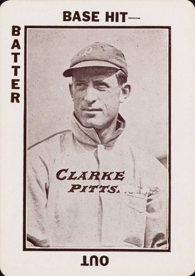 1913 Tom Barker Game Fred Clarke # Baseball Card
