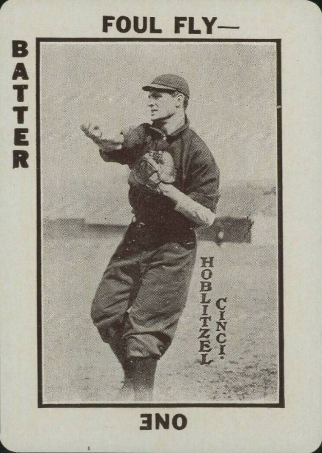 1913 Tom Barker Game Dick Hoblitzell # Baseball Card