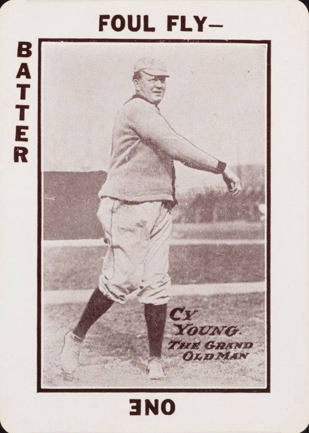 1913 Tom Barker Game Cy Young # Baseball Card