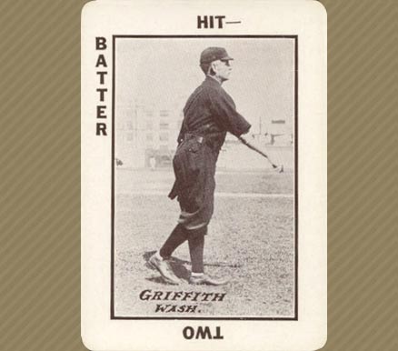 1913 Tom Barker Game Clark Griffith # Baseball Card