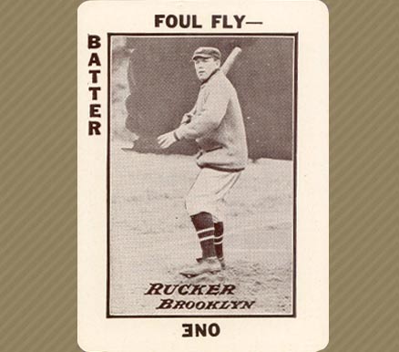 1913 Tom Barker Game Nap Rucker #33 Baseball Card