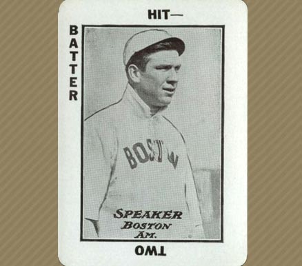 1913 Tom Barker Game Tris Speaker #34 Baseball Card