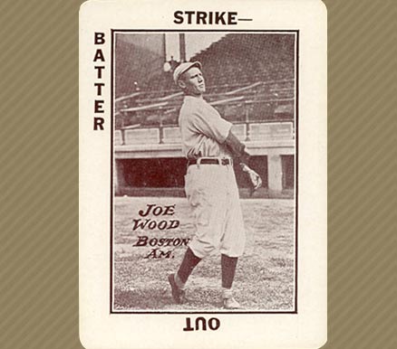 1913 Tom Barker Game Joe Wood #42 Baseball Card