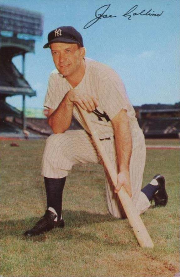1953 Dormand Postcards Joe Collins #105 Baseball Card