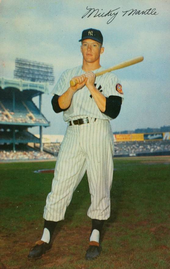1953 Dormand Postcards Mickey Mantle #111 Baseball Card