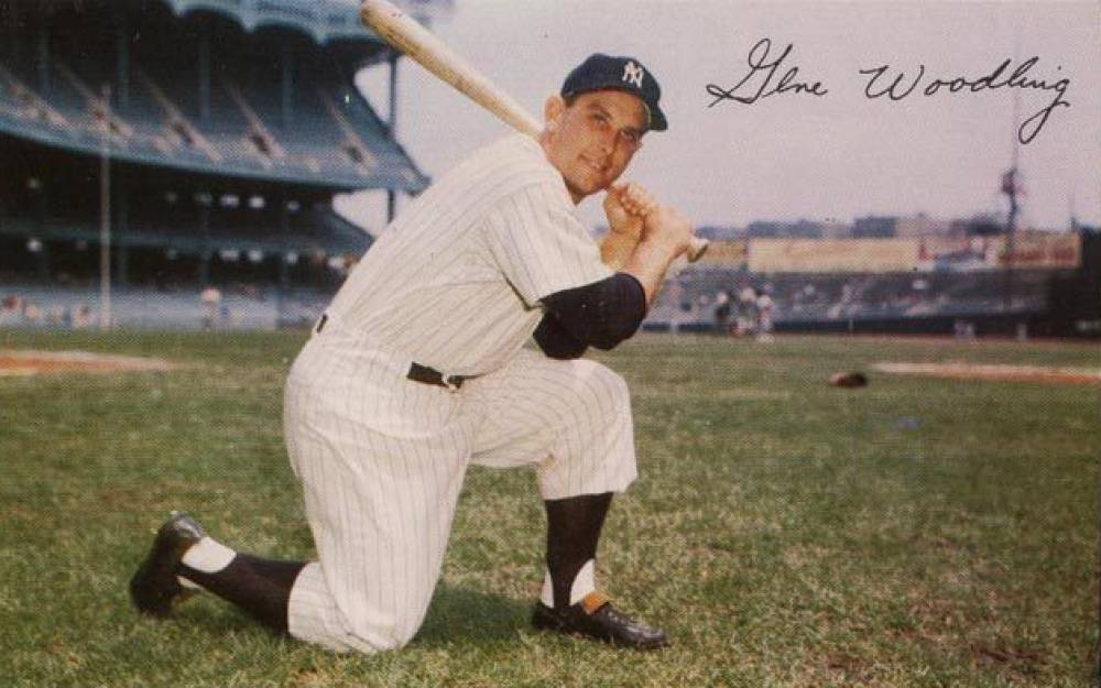 1953 Dormand Postcards Gene Woodling #118 Baseball Card