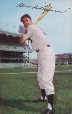 1953 Dormand Postcards Hank Bauer #104 Baseball Card