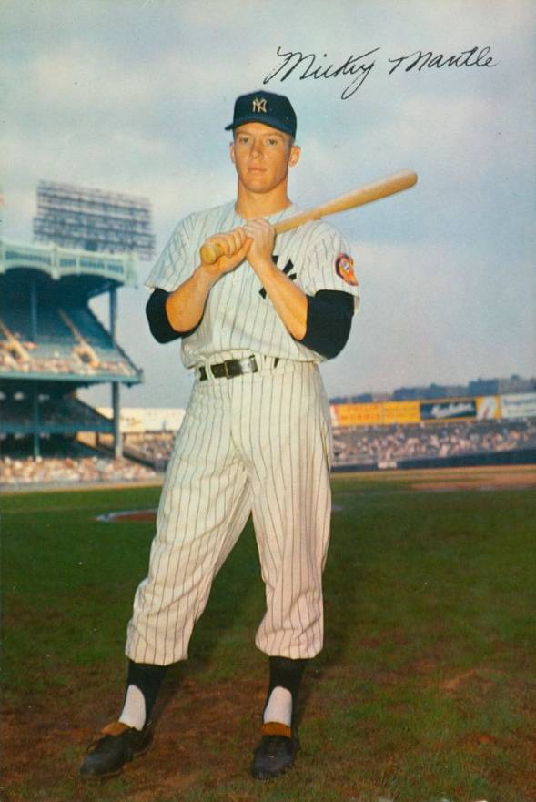 1953 Dormand Postcards Mickey Mantle #111 Baseball Card
