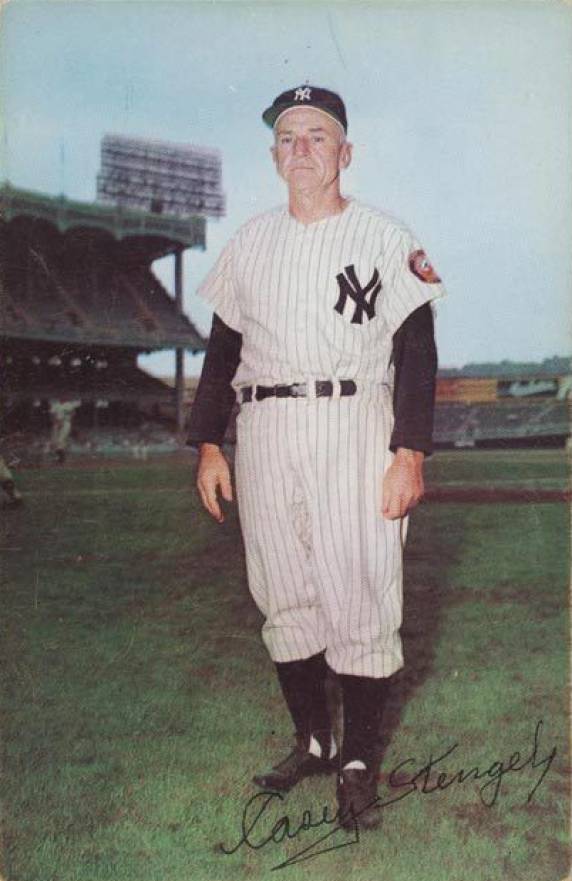 1953 Dormand Postcards Casey Stengel #113 Baseball Card
