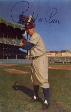 1953 Dormand Postcards Pee Wee Reese #127 Baseball Card
