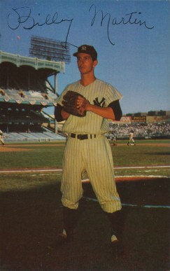 1953 Dormand Postcards Billy Martin #130 Baseball Card