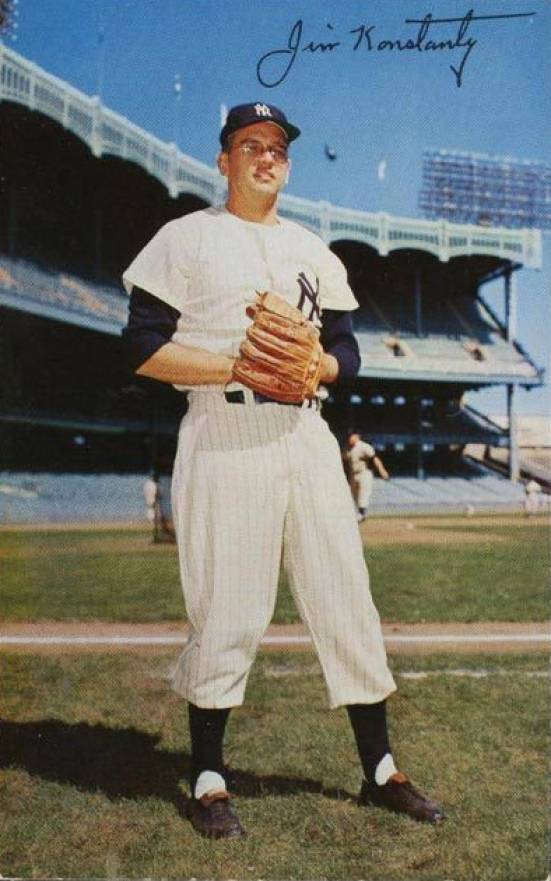 1953 Dormand Postcards Jim Konstanty #138 Baseball Card