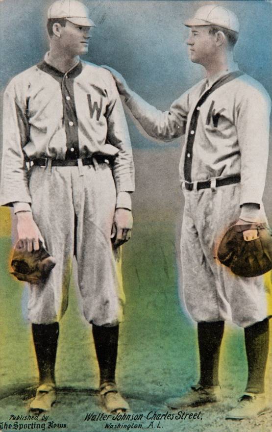 1914 Sporting News Postcards Walter Johnson-Charles Street Washington A L. # Baseball Card