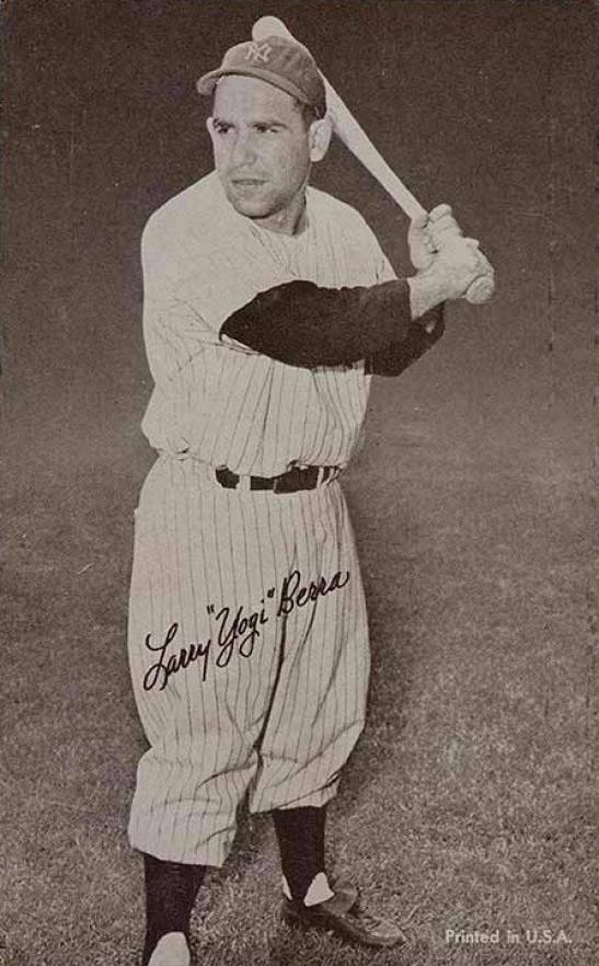 1947 Exhibits 1947-66 Larry "Yogi" Berra # Baseball Card