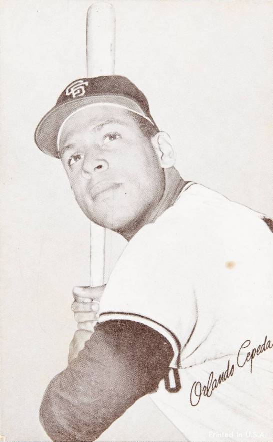 1947 Exhibits 1947-66 Orlando Cepeda # Baseball Card