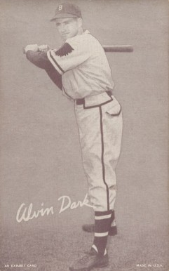 1947 Exhibits 1947-66 Alvin Dark # Baseball Card