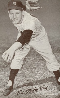 1947 Exhibits 1947-66 Whitey Ford # Baseball Card