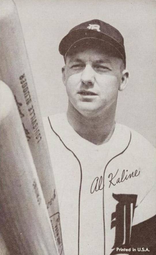1947 Exhibits 1947-66 Al Kaline # Baseball Card