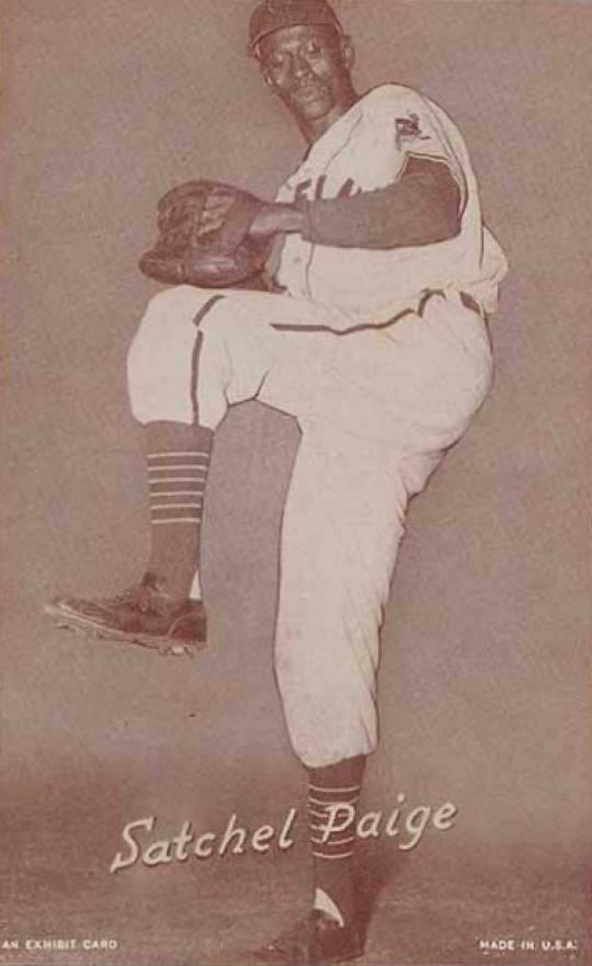 1947 Exhibits 1947-66 Satchel Paige # Baseball Card