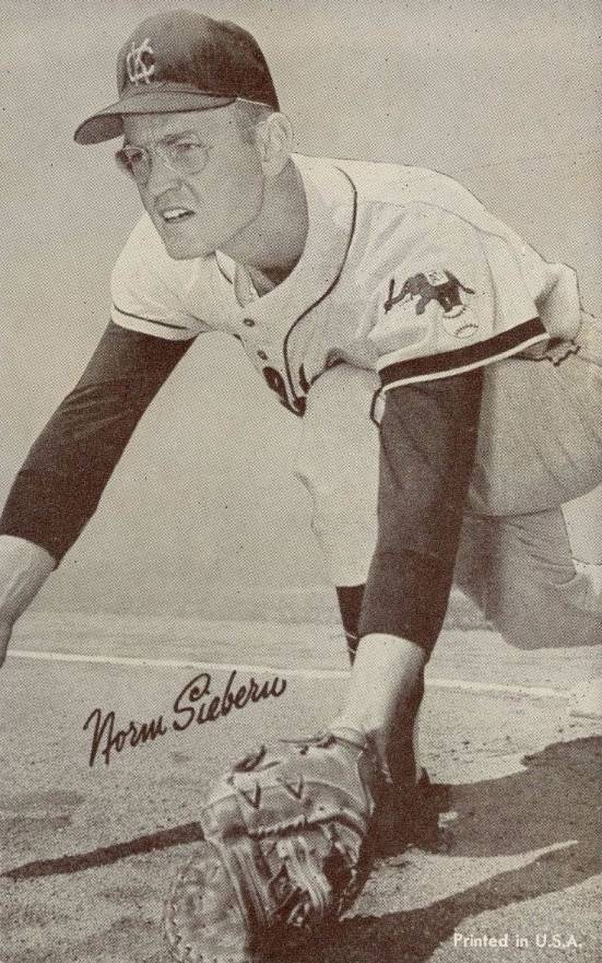 1947 Exhibits 1947-66 Norm Siebern # Baseball Card