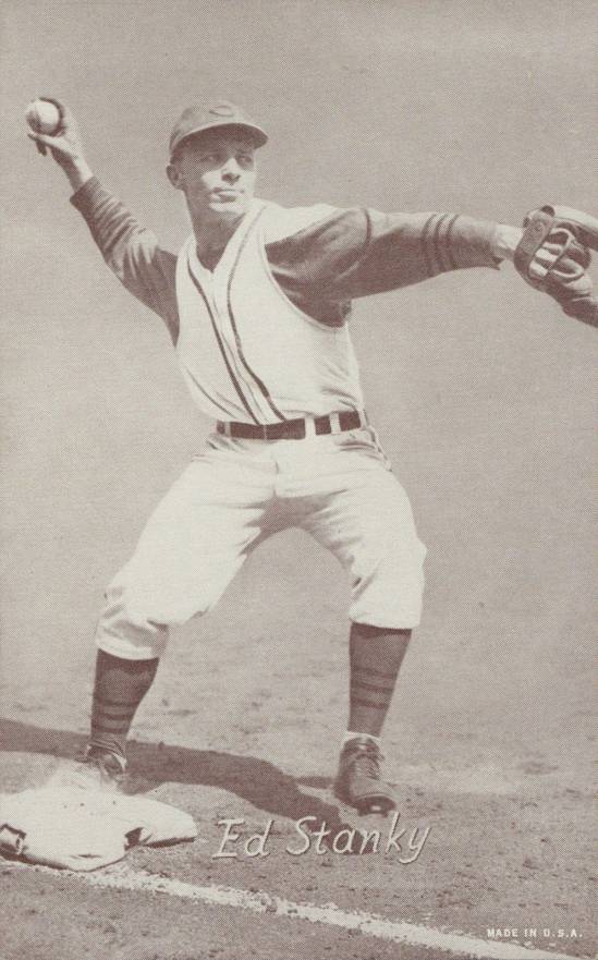 1947 Exhibits 1947-66 Ed Stanky # Baseball Card