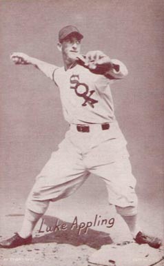 1947 Exhibits 1947-66 Luke Appling # Baseball Card
