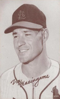 1947 Exhibits 1947-66 Don Blasingame # Baseball Card