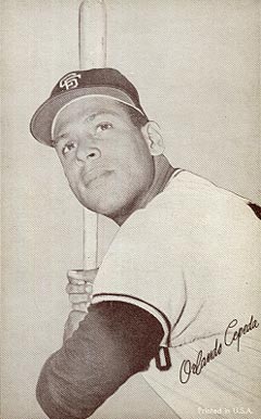 1947 Exhibits 1947-66 Orlando Cepeda #53 Baseball Card