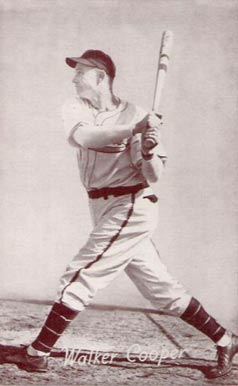 1947 Exhibits 1947-66 Walker Cooper # Baseball Card