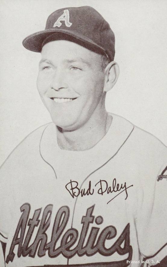 1947 Exhibits 1947-66 Bud Daley # Baseball Card
