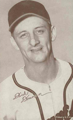 1947 Exhibits 1947-66 Dick Donovan #86 Baseball Card