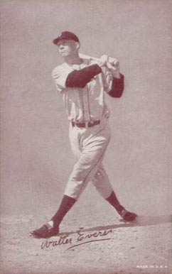 1947 Exhibits 1947-66 Walter Evers #95 Baseball Card