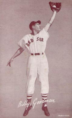 1947 Exhibits 1947-66 Billy Goodman # Baseball Card