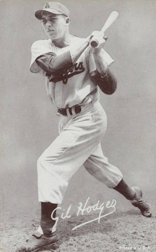 1947 Exhibits 1947-66 Gil Hodges # Baseball Card