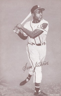 1947 Exhibits 1947-66 Sam Jethroe # Baseball Card