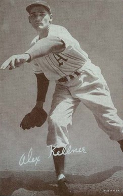 1947 Exhibits 1947-66 Alex Kellner # Baseball Card