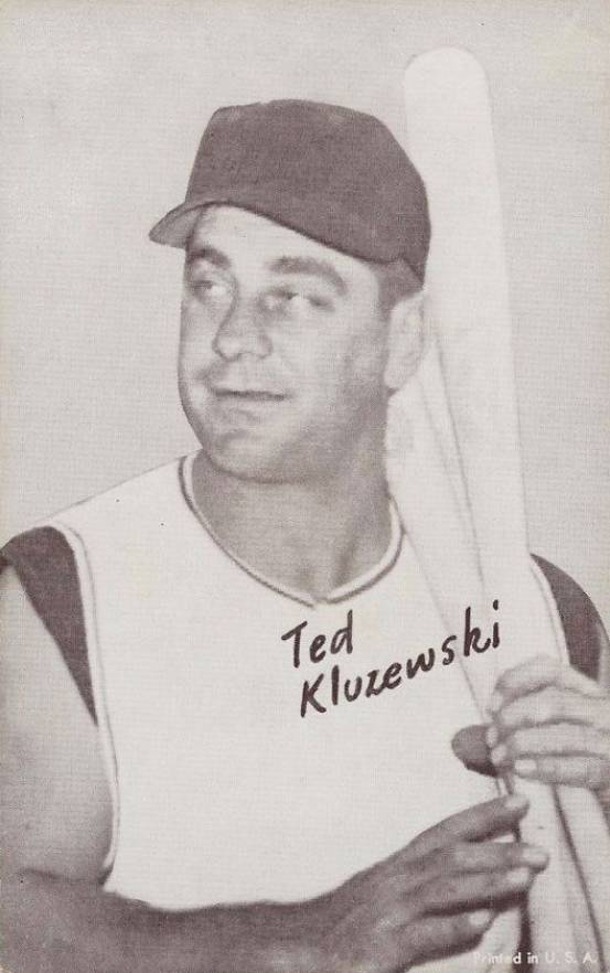 1947 Exhibits 1947-66 Ted Kluzewski # Baseball Card