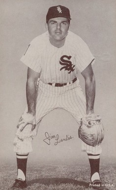 1947 Exhibits 1947-66 Jim Landis # Baseball Card