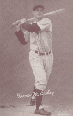 1947 Exhibits 1947-66 Barney McCaskey #203 Baseball Card